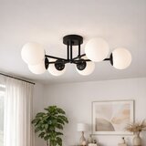  Brilagi - Prislonjen luster MALIVA 6xE14/15W/230V crna/bela | Eponuda.com