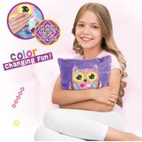 Woopie art & fun šljokičasti jastuk sova, ljubičasta | shoptok.hr