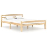 vidaXL Okvir za krevet od masivne borovine 120 x 200 cm Cijene