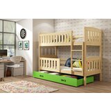 BestBed KREVET NA KAT KUBUS 200X90 S LADICOM (VIE BOJA) - BOR-zelena Cijene
