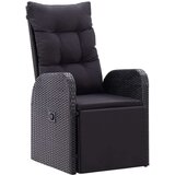  7-dijelni vrtni blagovaonski set s jastucima crni | shoptok.hr
