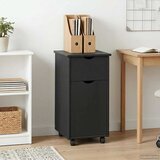  Mobilni ormar Siva 34 x 39 x 65,5 cm Čvrsto borovo drvo | Eponuda.ba