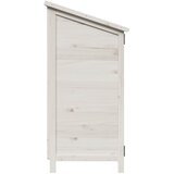  Vrtna Šupa Bijela 106,5 x 56 x 113,5 cm Konstruirano drvo | shoptok.hr
