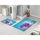  Set za kupatilo Orhideja sa gumenom podlogom 40x60cm + 60x90cm, SG-002 Cene