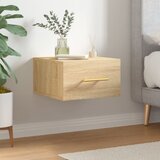 vidaXL Stenska nočna omarica sonoma hrast 35x35x20 cm Cene
