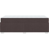  Krevetna konstrukcija Tamno smeđa 90 x 200 cm tkanina | shoptok.hr