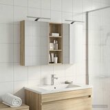  Set ormarića za kupaonicu 3 kom. 130 x 14,5 x 70 cm | shoptok.hr