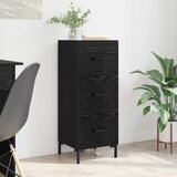  Kreveta Crni hrast 34 x 34.5 x 90 cm Konstruirano drvo | shoptok.hr