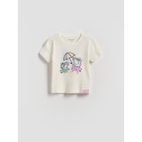Reserved Majica kratkih rukava Peppa Pig - krem | shoptok.hr