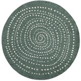 NORTHRUGS Zelena obojestranska zunanja preproga Bali, Ø 140 cm Cene