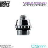 Mobius Airbrush Nozzle Cap 0.3mm | Kapica Dizne za Mobius Airbrush 0,3 mm