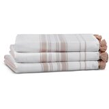 Conceptum Hypnose Ručnik za kupanje 100x180cm Bijelo-braon | Eponuda.ba
