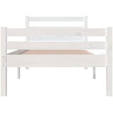  Za krevet od masivnog drva bijeli 100 x 200 cm | shoptok.hr