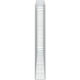  Lučne gabionske košare 2 kom 400x30x220/240cm pocinčano željezo | shoptok.hr