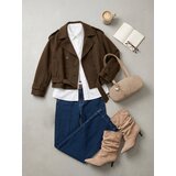 Sinsay Kratki kaput s remenom | shoptok.hr