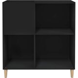 Ormarić za ploče crni 84,5 x 38 x 89 cm od konstruiranog drva | shoptok.hr