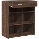  Komoda boja smeđeg hrasta 80x42,5x93 cm od konstruiranog drva | shoptok.hr