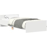  Okvir kreveta bijeli 75 x 190 cm mali od konstruiranog drva | Eponuda.ba