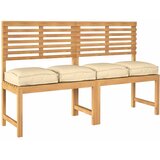 Jastuk 4 pcs Bež 40 x 40 x 8 cm Oxford tkanina | shoptok.hr