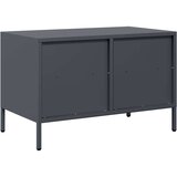 vidaXL TV ormarić antracit 68x39x43,5 cm hladno valjani čelik | shoptok.hr