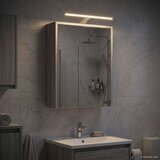  Kopalniška ogledalna omara Siva Sonoma 43 x 16 x 62.5 cm, (5000233377) | Shoptok.si