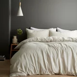 Content by Terence Conran Krem posteljina za bračni krevet 200x200 cm Relaxed –