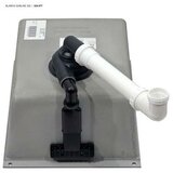 Blanco sudoper SUBLINE 320-U InFino SILGRANIT BIJELA, bez dalj.upr. | shoptok.hr
