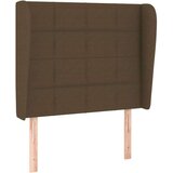  Box spring postelja z vzmetnico temno rjava 100x200 cm blago, (20900160) | Shoptok.si