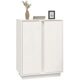  Komoda bijela 60 x 35 x 80 cm od masivne borovine | shoptok.hr