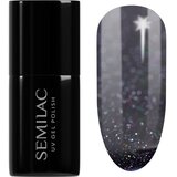 Semilac UV Hybrid Winter Collection gel lak za nohte z uporabo UV/LED lučke odtenek 611 Violet Night 7 ml | Shoptok.si