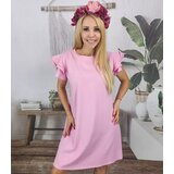 Pri Cotton simple dress with frills | shoptok.hr