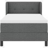  Krevet s opruga kutije Tamno siva 90 x 190 cm tkanina | shoptok.hr
