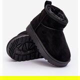 Boto Children's Snow Boots Insulated Black Nallita | Shoptok.si