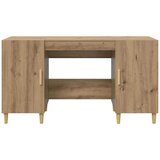 Stol Umjetnički hrast 140 x 50 x 75 cm Konstruirano drvo | shoptok.hr