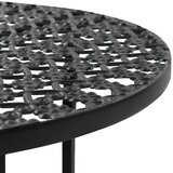 Bistro stol crni 40 x 70 cm metalni | Eponuda.ba