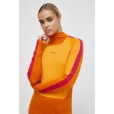 ICEBREAKER Funkcionalna majica z dolgimi rokavi 200 Oasis oranžna barva