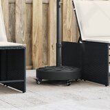 The Living Store Podstavek za senčnik s kolesi za drog Ø38/48 mm 27 kg okrogel - Podstavek Za Senčnik, (21484571) | Shoptok.si