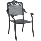  Set od 4 Crna Lijevani aluminij 150x90x72 cm Dekorativni umetci | shoptok.hr