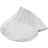 vidaXL Košara za sadje Set 2 Srebrna Aluminij 40 x 18 x 4 cm | Shoptok.si