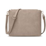 Vuch Crossbody torba Coalie Suede Beige, 20 x 24 cm | shoptok.hr