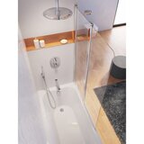 Ravak 7QRA0C00Z1 Chrome 150 x 100 zložljiva steklena stena za kad desna izvedba | Shoptok.si