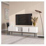 Hanah home TV komoda Ramsey, 180x50x29,6 cm, Bijela | Eponuda.ba