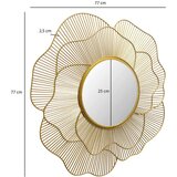 MID.YOU STENSKO OGLEDALO, 77/77/2,5 cm steklo | Shoptok.si