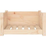  Pasja postelja 55,5x45,5x28 cm trdna borovina, (20799615) | Shoptok.si