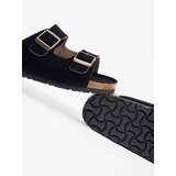 GOODIN Women's leather flip-flops black | shoptok.hr