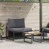 vidaXL Antracit Metal Standard Modularno Vanjsko sjedenje Kvadratno | shoptok.hr