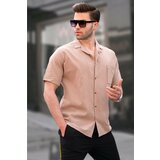Madmext Shirt - Brown - Regular fit Cene