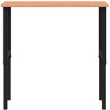  Radni stol 100x60x(71,5-98) cm od masivne bukovine pravokutni | shoptok.hr