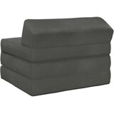 SOFA na razvlačenje Tamnosiva 200 x 70 x 10 cm Baršun | shoptok.hr