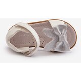 EVENTO Children's Sandals With Bow Velcro Fastening White Wistala | Shoptok.si